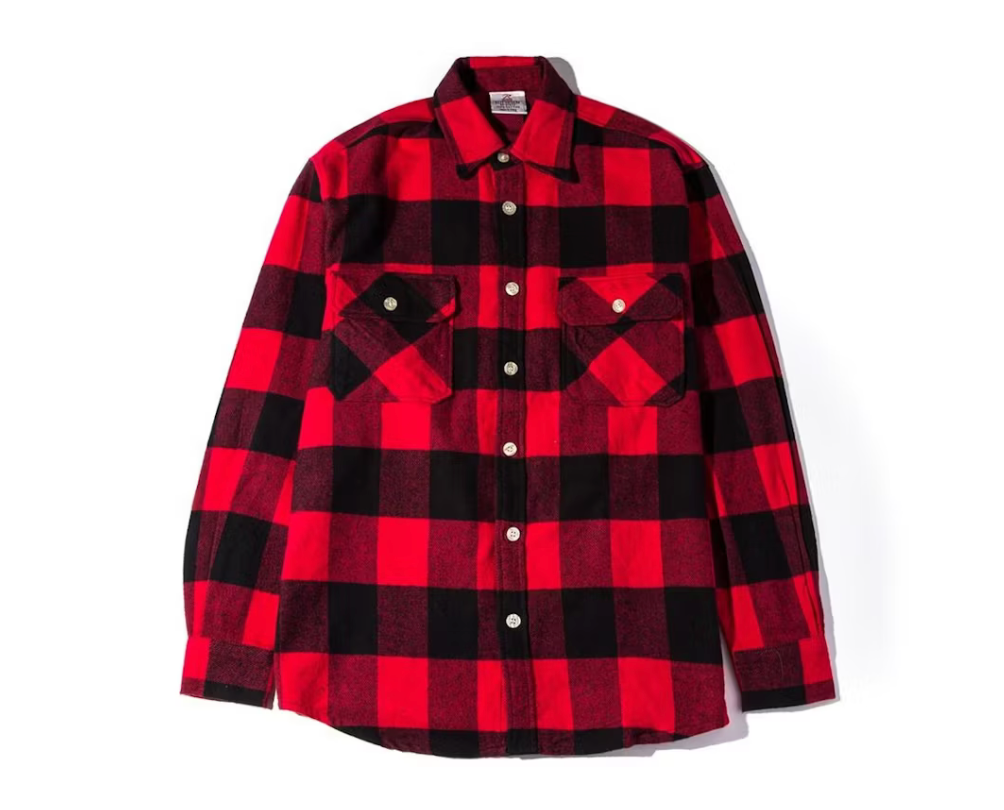 Anti Social Social Club No Expectations Flannel Black/Red