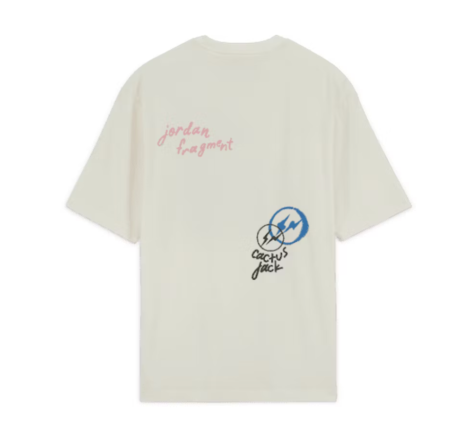 Travis Scott x Jordan x Fragment T-shirt White
