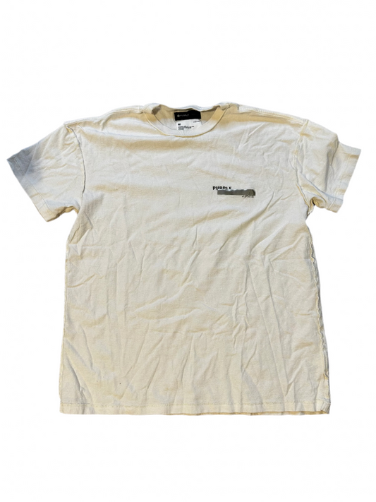 Purple Brand Lightning Tee Cream