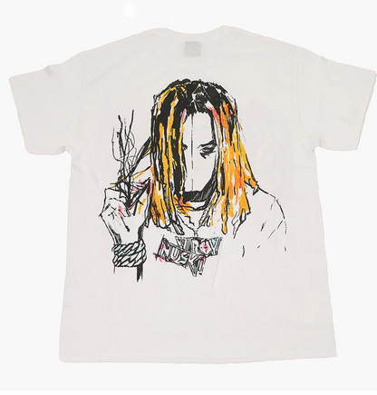 Revenge X Lil Durk Painting Tee White Tee