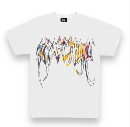 Revenge X Lil Durk Painting Tee White Tee