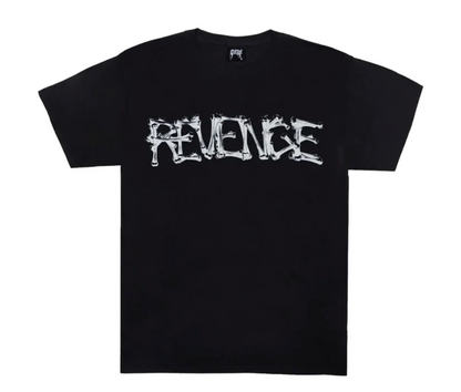 REVENGE X Lil Durk Durk Bones T-shirt Black