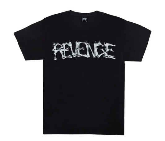 REVENGE X Lil Durk Durk Bones T-shirt Black