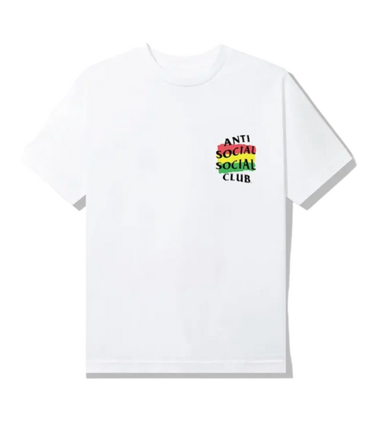 Anti Social Social Club Member Exclusive Black ASSC Bobsled White Tee
