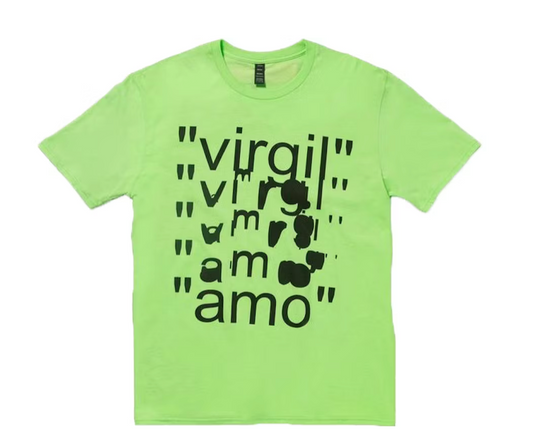 Virgil Abloh x MCA Figures of Speech Amo Tee Lime