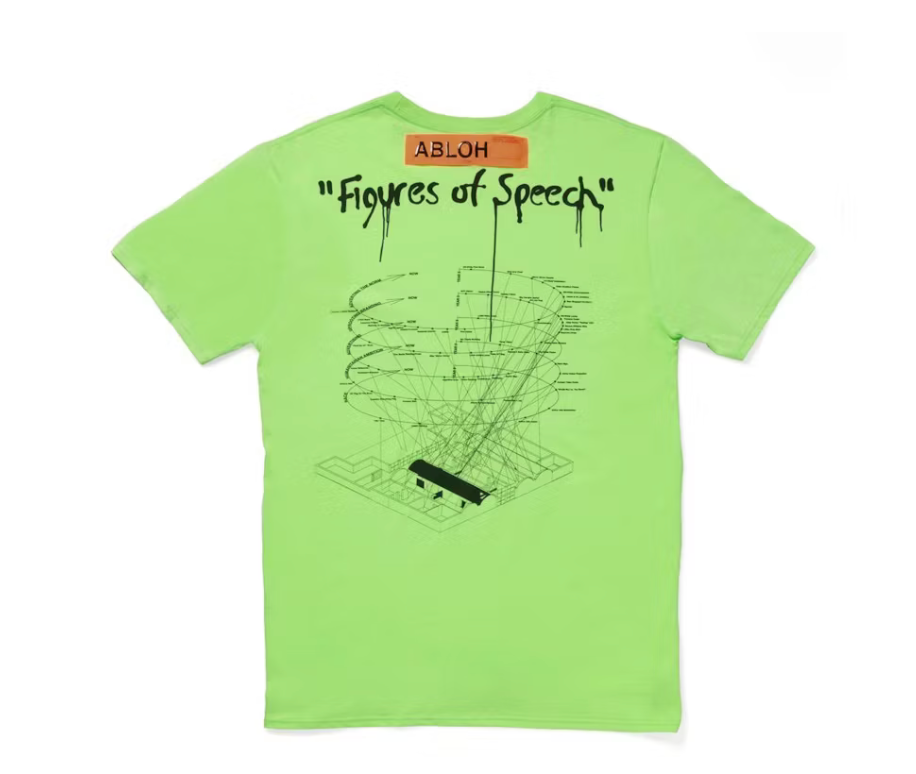 Virgil Abloh x MCA Figures of Speech Amo Tee Lime