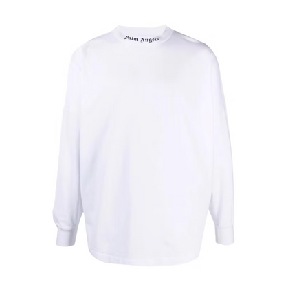 Palm Angels Double Logo Print T-shirt White