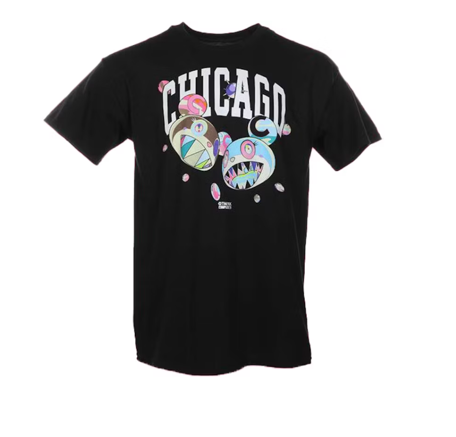 Takashi Murakami ComplexCon Chicago Discord Tee Black