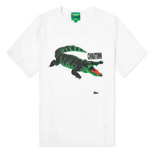 Lacoste L!ve x Chinatown Market Logo Tee