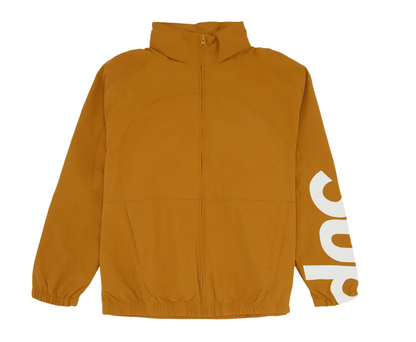 Supreme Spellout Track Jacket Dark Gold