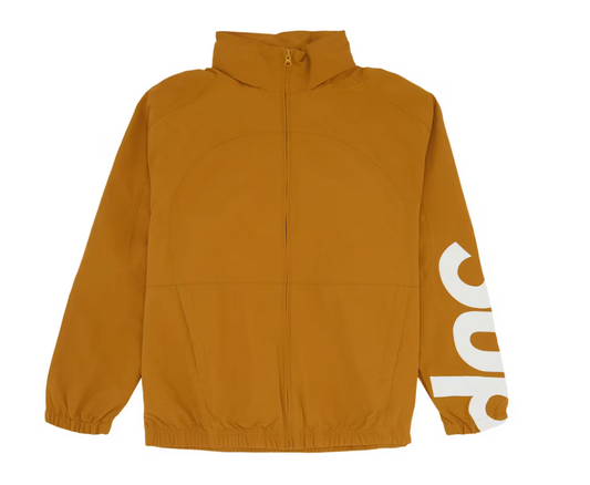 Supreme Spellout Track Jacket Dark Gold