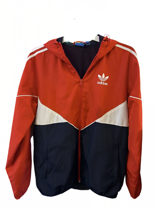 Adidas Windbreaker Red White and Blue