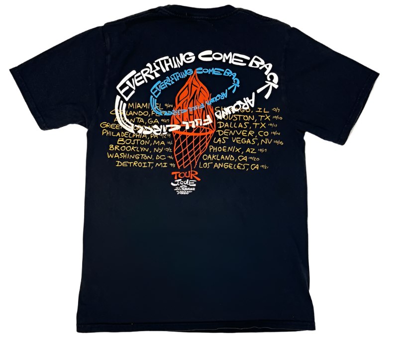 J Cole & 21 Savage The Off Season Tour Graphic Tee Black
