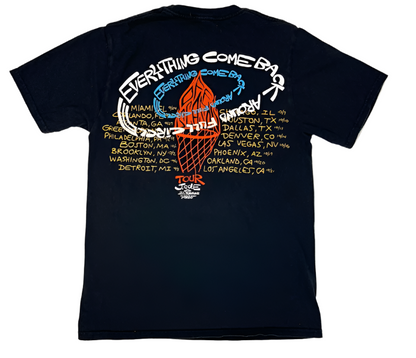 J Cole & 21 Savage The Off Season Tour Graphic Tee Black