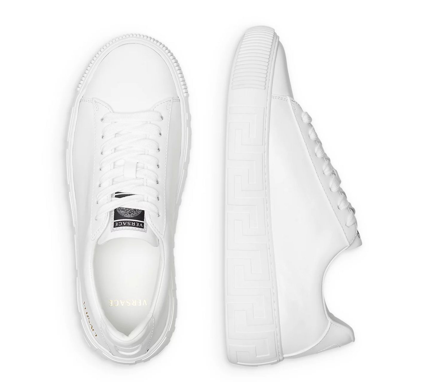 Versace Greca Low Top Sneakers White